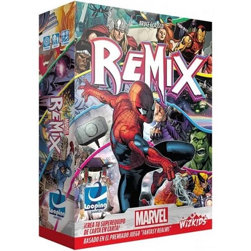 Marvel Remix juego de mesa
