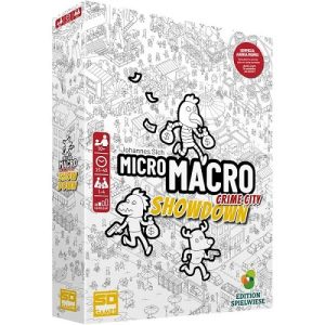 MicroMacro Showdown juego de mesa