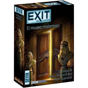 Exit el museo misterioso juego de mesa