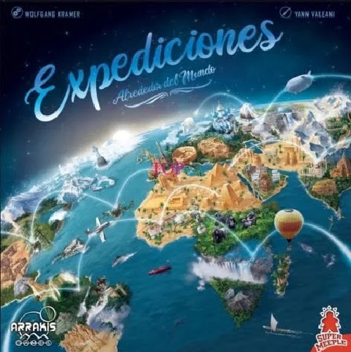 Expediciones: Alrededor del Mundo juego de mesa