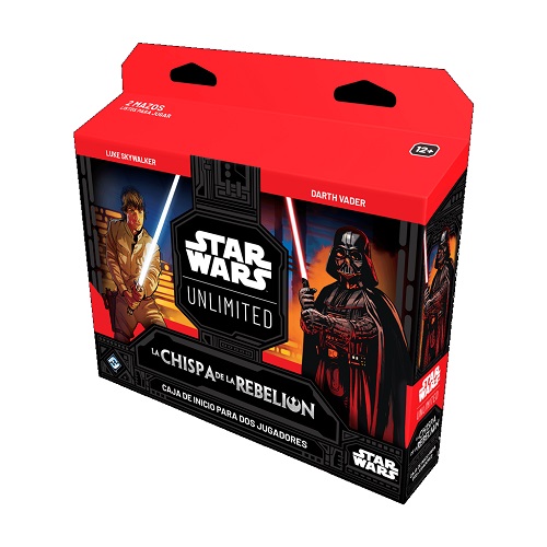 Star Wars Unlimited La Chispa de la Rebelión Caja de Inicio