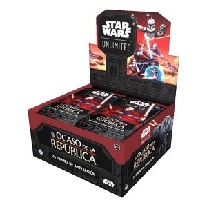 Star Wars Unlimited El Ocaso de la República (Caja 24 sobres)