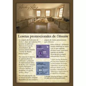 Losetas promocionales Obsesión