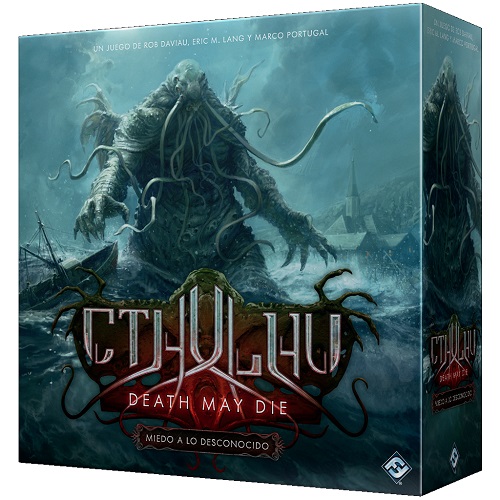 Cthulhu death may die base Miedo a lo Desconocido