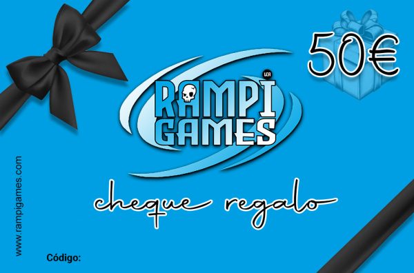 Cheque Regalo 50 – Juegos de Mesa Rampi Games
