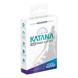 Fundas Ultimate Guard Katana Inner Sleeves Tamaño Estándar Transparente (100)