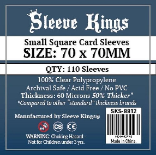 Fundas Sleeve Kings Small Square 70 x 70