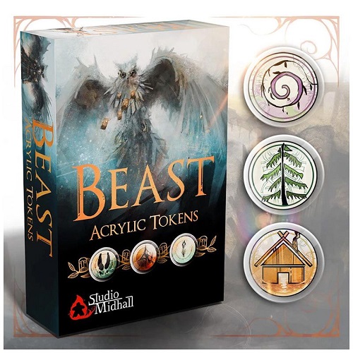 Beast Tokens Acrilicos
