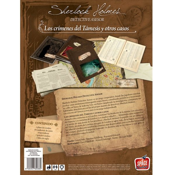Sherlock Holmes Los crímenes del Támesis - Imagen 2