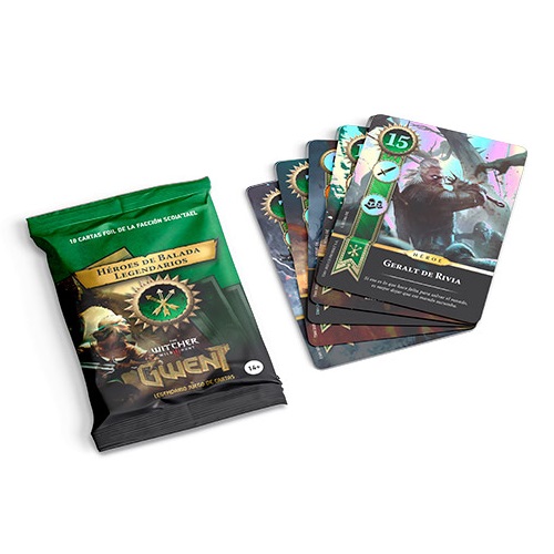Gwent Héroes de Balada Legendarios Scoia´tael