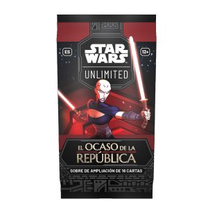 Star Wars Unlimited El Ocaso de la República Sobre de Ampliación