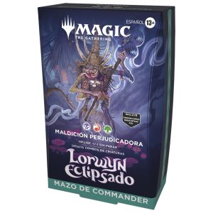 Magic The Gathering: Lorwyn Eclipsado Commander (Maldición Perjudicadora) Español