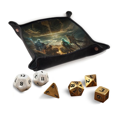 Lands of Evershade Deluxe Dice set & Dice Tray