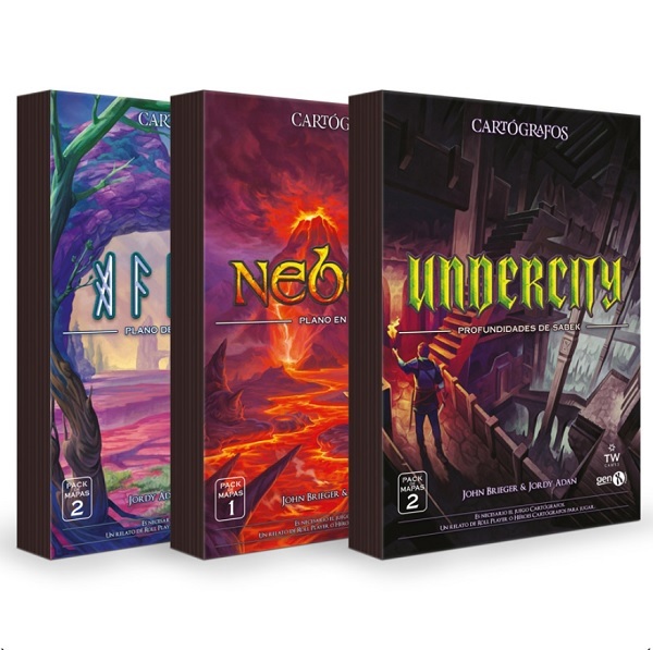 Pack Expansiones 1 2 3 Cartografos