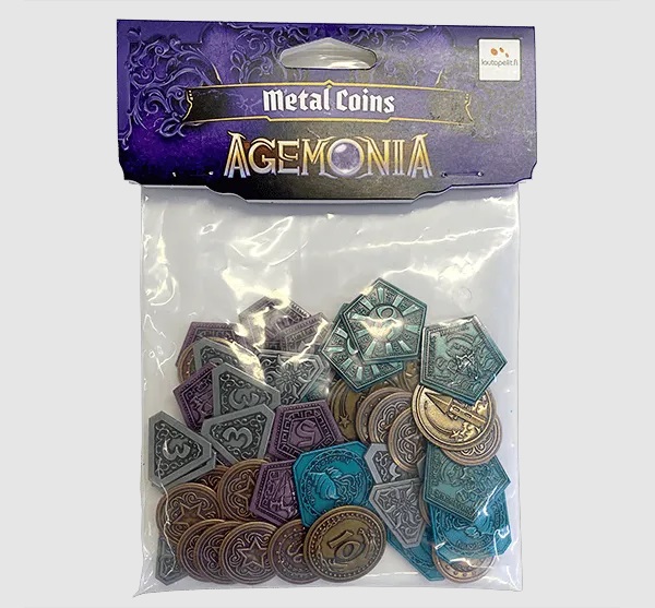 Agemonia monedas metálicas