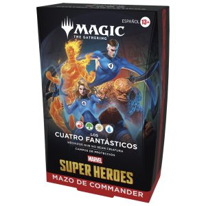 Magic The Gathering: Marvel Super Heroes Mazo Commander Los Cuatro Fantásticos (Español)